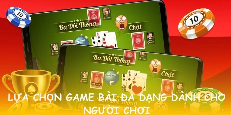 Người chơi tha hồ lựa chọn trò phù hợp với mình